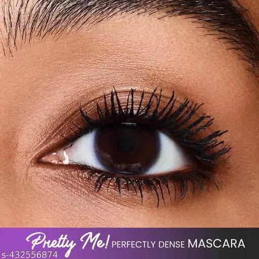 Shryoan Pretty Me! Perfectly Dense Mascara | Instant Dry & Highly Pigmented | Smudge Proof & Waterproof | Transfer Proof | 10ml - NARIX INDIA 