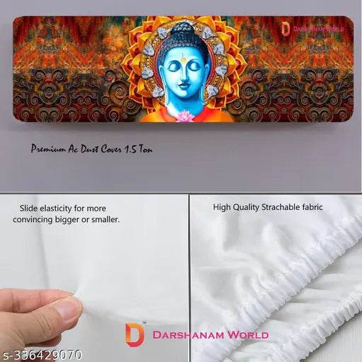 Dust Cover Folding Ac Cover for Spilt Ac | Designer Ac Cover - NARIX INDIA 