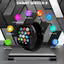 T800 Smart Watch 1.96" (4.9 cm) Display, BT Calling, Functional Crown, AI Voice Assistant, Built-in Game, HR & SPO2 Monitoring and Stress Monitoring, IP67 smartwatch for men and women