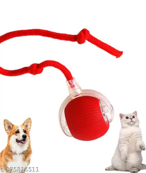 Barso Re Catt Dancing Ball | Pet Rolling Ball | Rolling Dog Ball | Catt Toys Ball for Indoor Catts Fast Rolling on Carpet, 360° Smart Automatic Rolling Pet Ball, Smart Self Rolling Ball for Dog and Catt (Pack of 1, Multicolour) - NARIX INDIA 