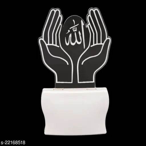 Afast 3D Illusion Effect Pray Alla Multi Colour LED Night Lamp - NARIX INDIA 
