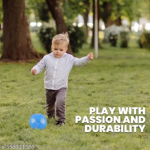 Mayor HomePlay Football For Kids For Age Group Below 9 Years Football - Size: 3 (Blue) - NARIX INDIA 