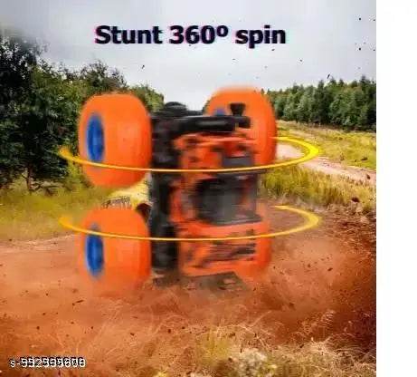 Mini Monster Friction Truck Toy for Kids Boys Girls Age 3-8 | 360 Drift Stunt car | Push and Go Forward Car | Birthday Party Gift for Kids (Pack of 2, Multicolor) - NARIX INDIA 