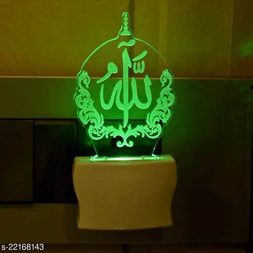 Afast 3D Illusion Effect Alla Multi Colour LED Night Lamp - NARIX INDIA 