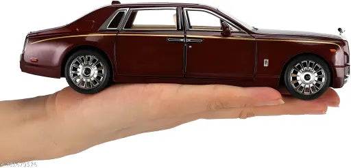 Rolls Royce Phantom Model Car 1:32 Scale Exclusive Alloy Metal Car, Pull Back & Door Openable Car. - NARIX INDIA 