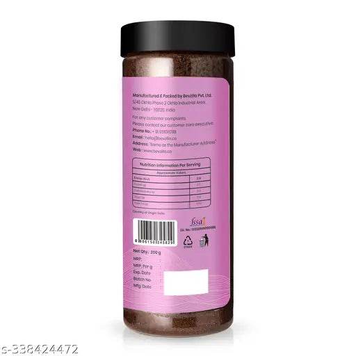 Bevzilla 200 Gram 100% Arabica Instant(Premium French Vanilla) | Make 100 Cups | Espresso, Latte & Cappucino| Hot & Cold Coffee | Unbreakable Jar - NARIX INDIA 