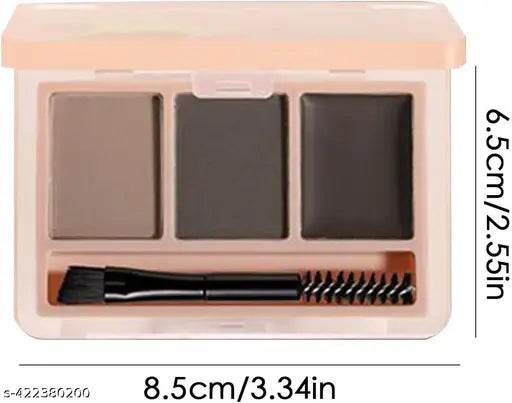 Cosmetics Makeup Kit - Eyebrow Powder Sculpting Kit with Built - NARIX INDIA 
