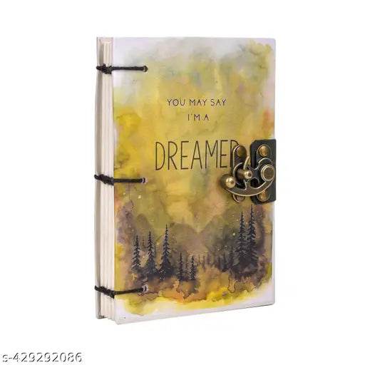 Handcrafted special binding A5 Diary Un-Ruled 200 Pages (Multicolor) 7x5 inch - NARIX INDIA 