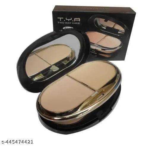 Compact Powder 5 in 1 For Women, Girls, Kids Gives You Natural Touch For Skin. 5 Shades in the Makeup Spong. - NARIX INDIA 