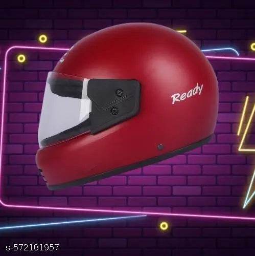 FOROLY Wonder Black ABS Material with Black Visor Motorbike Helmet || ABS Material Full Face Rainbow Visor Helmet, UV Scratch Resistance Motorbike Helmet (Black) - NARIX INDIA 