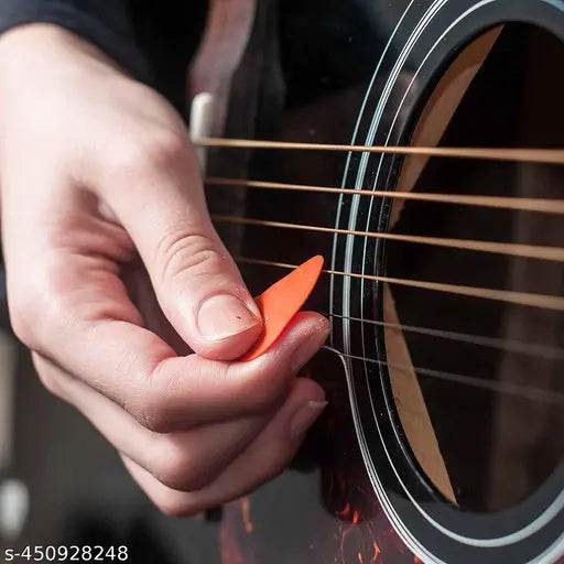 AMG Music Guitar String for Acoustic Guitar String Set of 6 Stainless Steel Set of 6 Strings with Hollow Ball End Guitar Accessories - NARIX INDIA 