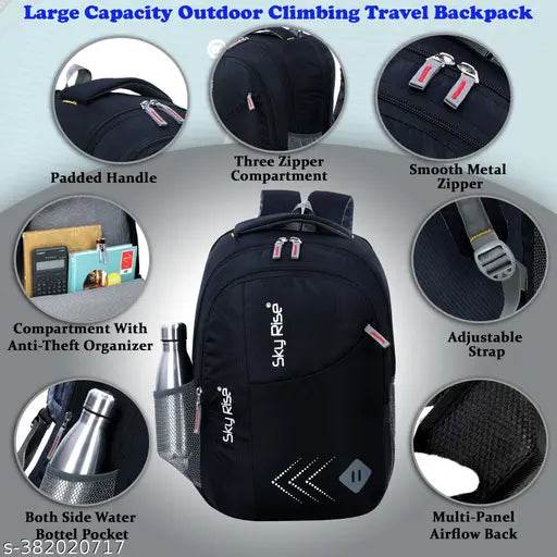 School bag Waterproof Laptop Bag/Backpack for Men Women Boys Girls/Office School College Teens & Students - NARIX INDIA 