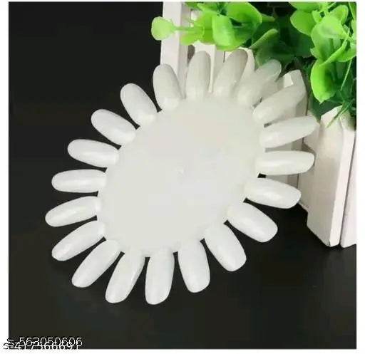 5 Palettes 20 Nail Tips Display Board for Nail Art Design Pattern - NARIX INDIA 