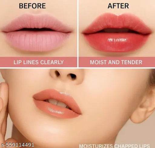 Premium Quality Ice Cream Shape Waterproof Lip Gloss (Pack Of 2Pcs) - NARIX INDIA 