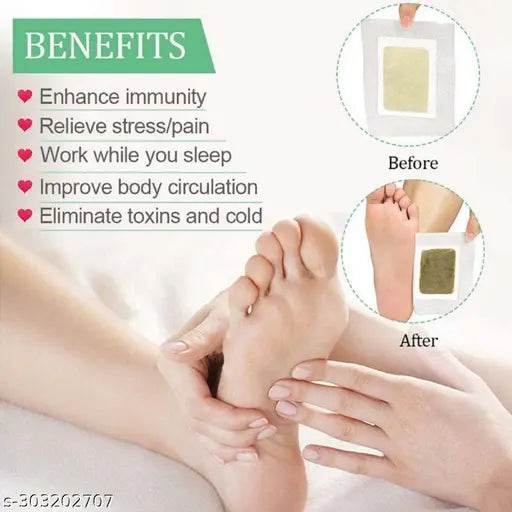 Premium Detox Foot Pad, Cleansing Toxin Remover Foot Patches for Men and Women ( Pack of 20 Pcs) - NARIX INDIA 