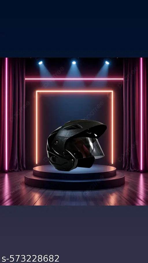 TIGER ONE Open Face Helmet ISI Marked strap for Men & Women Bike & Scooty Riding Motorbike Helmet - NARIX INDIA 