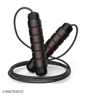 BOLDDISH Adjustable Jumping Rope Workout with Memory Foam Handles, Tangle-Free Skipping Rope with Ball Bearing, Weighted Jump Rope for Exercise Fitness, Speed Jumping Rope for Women Men Kids - NARIX INDIA 