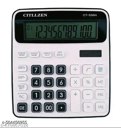Smart calculator with soft button for financial purpose with gst function - NARIX INDIA 