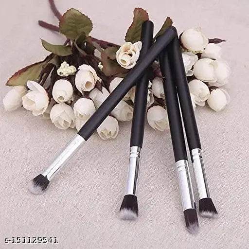4 Pc Makeup Brush Set 4 in 1 Brush For Professional Eye brushes set eye shadow Foundation Mascara Blending Pencil brush Make up tool Cosmetic Brush - NARIX INDIA 