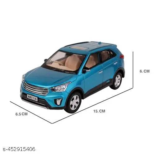SARASI KRT Pull Back Car For Kids, Pull Back Action, Excellent Body Graphics, Non Toxic Material [Pack Of: 1, Blue] - NARIX INDIA 