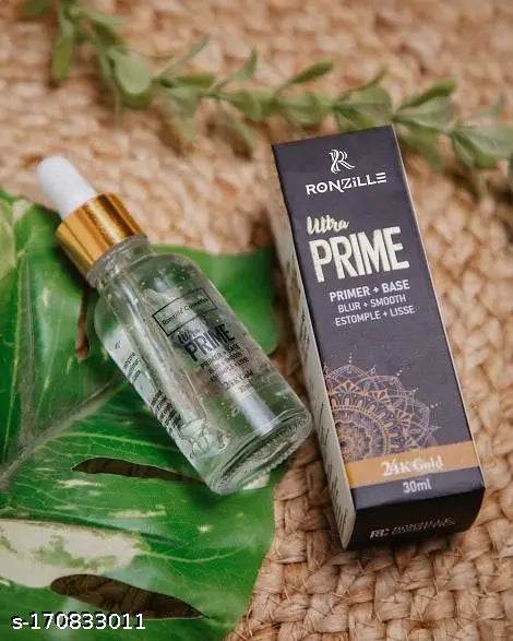 RONZILLE 2 in 1 24 K Gold Primer and Makeup Setting Spray Fixer Primer - 60 ml - NARIX INDIA 