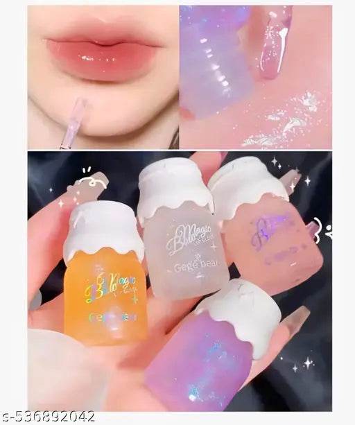 2Pc Lightweight Lip Gloss With High Shine Glossy Finish For Girls and Women (Pack of 2) - NARIX INDIA 