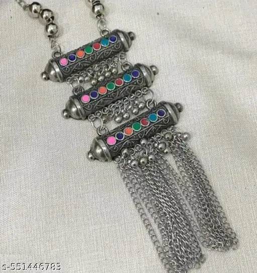 TET oxidized necklace - NARIX INDIA 