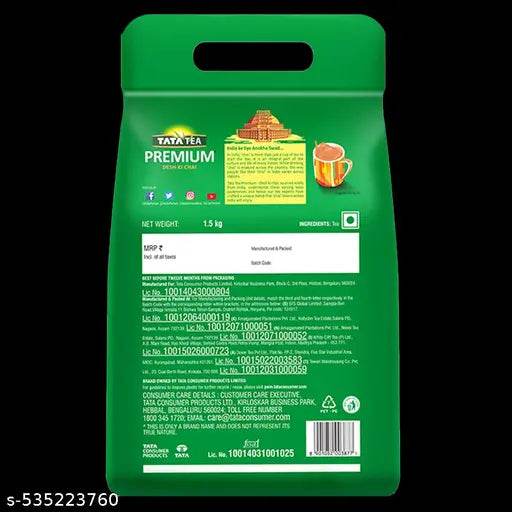 Tata Tea Premium | Desh Ki Chai | Unique Blend Crafted For Chai Lovers Across India | Black Tea | 1.5kg - NARIX INDIA 