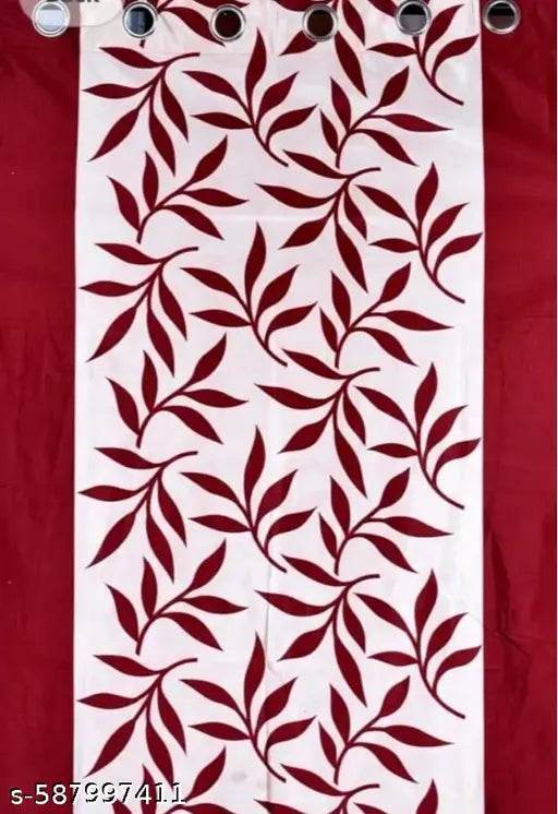 Kolavery Polyester Window Curtains 5 feet, Pack of 2 pic ( Window 5 Feet) Material : Polyester - NARIX INDIA 