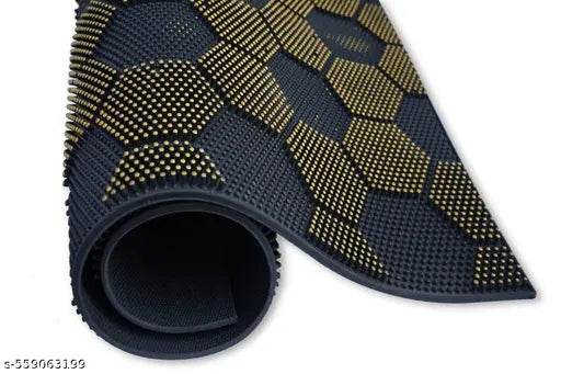 Heavy Duty Dust Trapper Rubber Foot Mat - Antiskid & Waterproof Indoor Outdoor Door Mat - Floor Mat for Home Office Restaurant Hotel Living Room, 40 x 60 cm Door mat| Rubber mat for Floor | Rubber mat for Kitchen | Rubber mat Big Size| Rubber mat for Floo - NARIX INDIA 