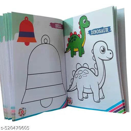 Jumbo Colouring Book, Nursery Colouring Book, Colouring Book (3-6 Years Kids) - NARIX INDIA 
