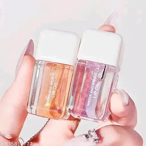 2Pc Moisturizing Lip Oil Lip Gloss - NARIX INDIA 