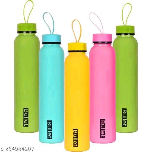 Colorful water bottle for Fridge set of 6 - NARIX INDIA 