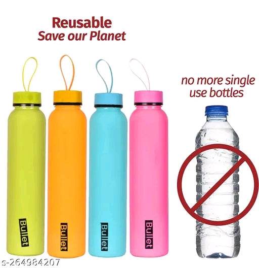 Colorful water bottle for Fridge set of 6 - NARIX INDIA 