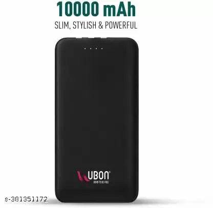 Ubon 10000 mAh Power Bank (10 W, Fast Charging) (Black, Lithium Polymer) PBX-31 - NARIX INDIA 