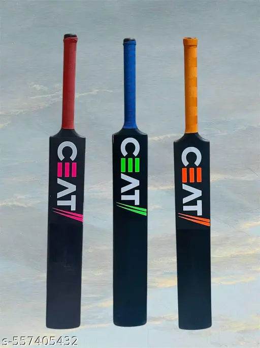 Ceat Hard Plastic Cricket Bat ideal For wind and tennis ball - NARIX INDIA 