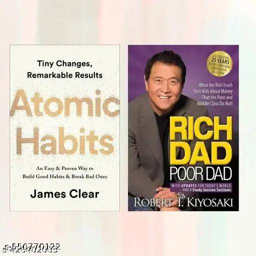 Rich Dad Poor Dad+Atomic Habits - NARIX INDIA 