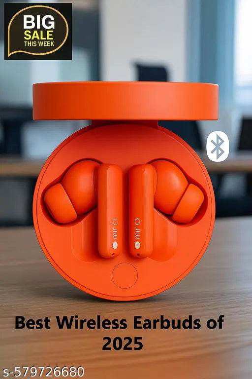 CMF Round Buds (Red) | 42 dB ANC | 12.4mm Dirac-Tuned Drivers | Ultra Bass | 35.5 Hrs Playback | Bluetooth 5.4 | Fast Charging | IPX4 TWS Earbuds with Mic ty11 - NARIX INDIA 