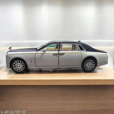 Rolls Royce Phantom Model Car 1:32 Scale Exclusive Alloy Metal Car, Pull Back & Door Openable Car. - NARIX INDIA 
