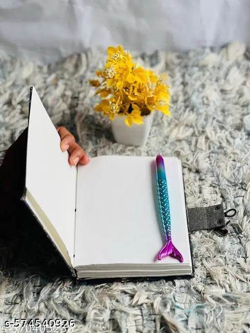 Diary Shri Krishna Print special binding A5 Diary Un-Ruled 200 Pages (Multicolor) 7x5 inch - NARIX INDIA 