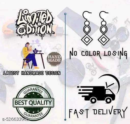 Handcrafted German Silver Earrings Combo - 5 Pairs for Every Occasion - NARIX INDIA 