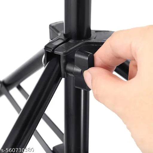 Miranj Lightweight & Portable 7 Feet Aluminum Alloy Studio Light Stand For Video| Photo Black Tripod (, Supports Up to 10000 g) - NARIX INDIA 