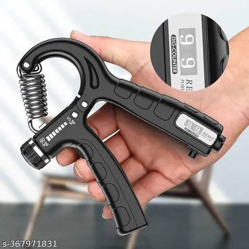 VATSMART Exercise Tool Hand Gripper - Hand Gripper 60 kg with Counter | Forearm Exercise Equipment Adjustable | Handgripper Forearm Grip for Men Gym (Adjustable w Counter) - NARIX INDIA 