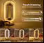 Oval Crystal Table Lamp – Rechargeable LED Night Light with Touch Control - NARIX INDIA 