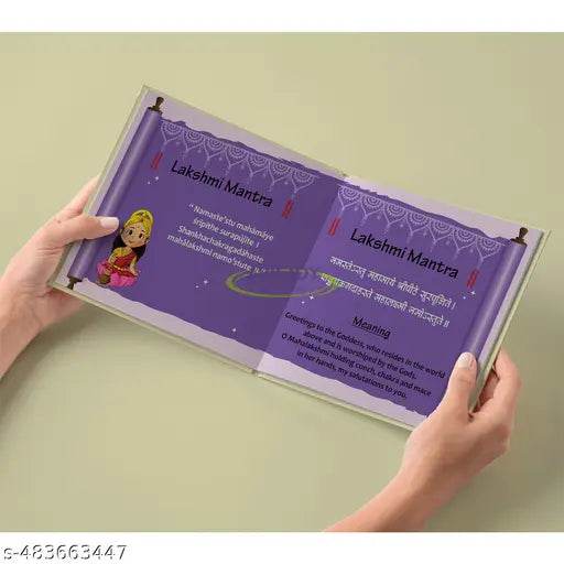AWEJOY Shlokas and Mantras Books For Kids - Board Book for Children with Clear Text and Image | Sanskrit Shlokas/Mantras with English Meaning | A Journey through India's Rich Culture and Tradition Board book – 19 September 2024 - NARIX INDIA 