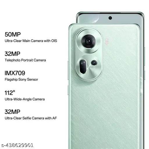 Oppo Reno 11 5G 8GB 128GB Wave Green - NARIX INDIA 