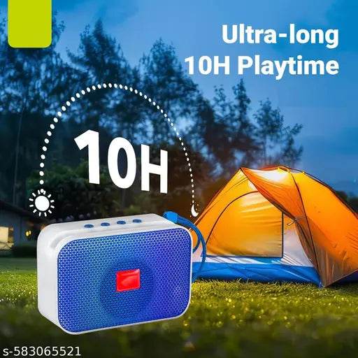 337 10W Bluetooth 5.0 Speaker | Portable Wireless Speaker with TF/SD Card Support, AUX, FM Radio, and Call Function | 5 Hours Playback, Powerful Bass & Multi Design bn004 - NARIX INDIA 