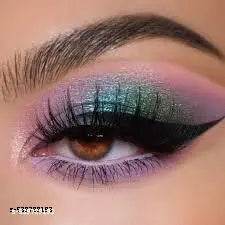 9 Color Metallic, Shimmery, Matte, Glittery Finish Eye Shadow Palette Makeup Kit for Girls and Professional Makeup Artist - NARIX INDIA 