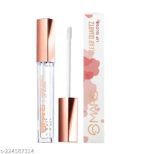 MARS Clear Quartz Lip Gloss | Moisturizing And Hydrating Lips (3 ml, Transparent) - NARIX INDIA 