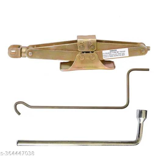 Motrika 1 Ton Scissor Car Jack with 19 MM Spanner Pana Vehicle Jack Baleno, Alto, Santro, Amaze, TATA Tigor - NARIX INDIA 